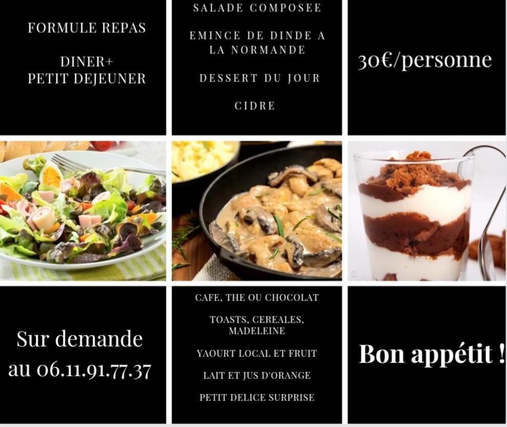 Le Cezembre Gite La Taniere Moidrey Екстериор снимка